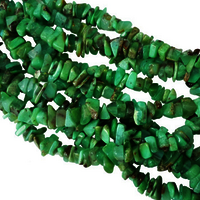 Chrysophrase Tumbled Chips Necklaces - Design: Attractive