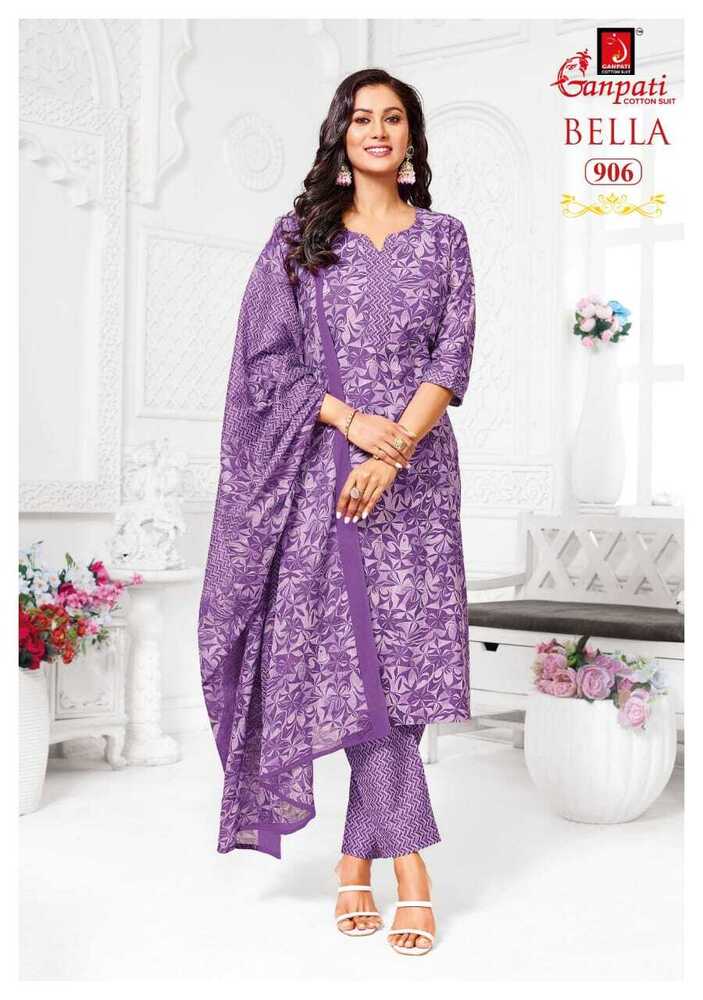 Ganpati Bella Pant Vol-9  Dress Material