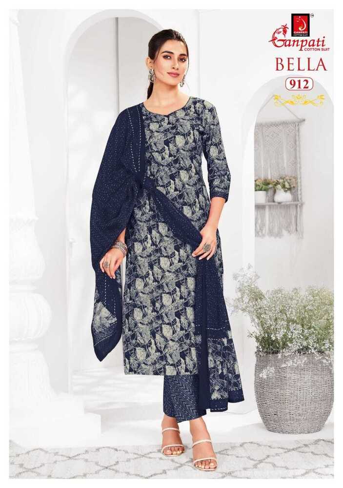 Ganpati Bella Pant Vol-9  Dress Material