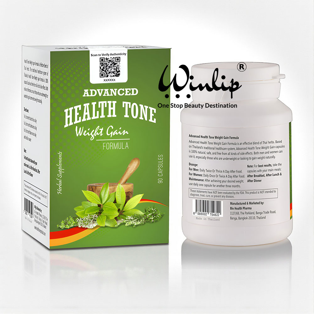 Advanced Health Tone Weight Gain Capsules Formula for Men And Women