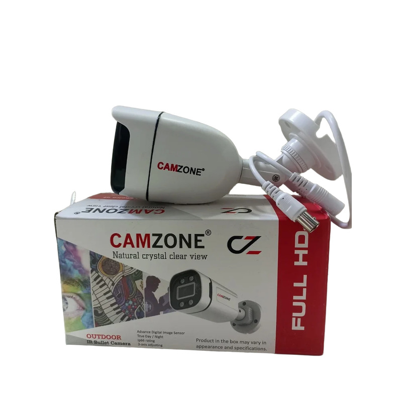 3 Mp Outdoor Bullet Camera - Color: White
