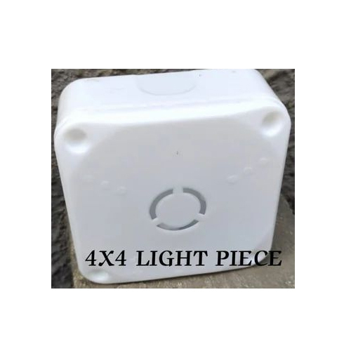 Pvc Junction Box - Color: White