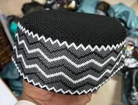 3d patta premium jali muslim cap
