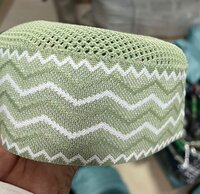 3d patta premium jali muslim cap