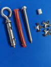 8mm Stainless Steel Fastener - Application: Construction