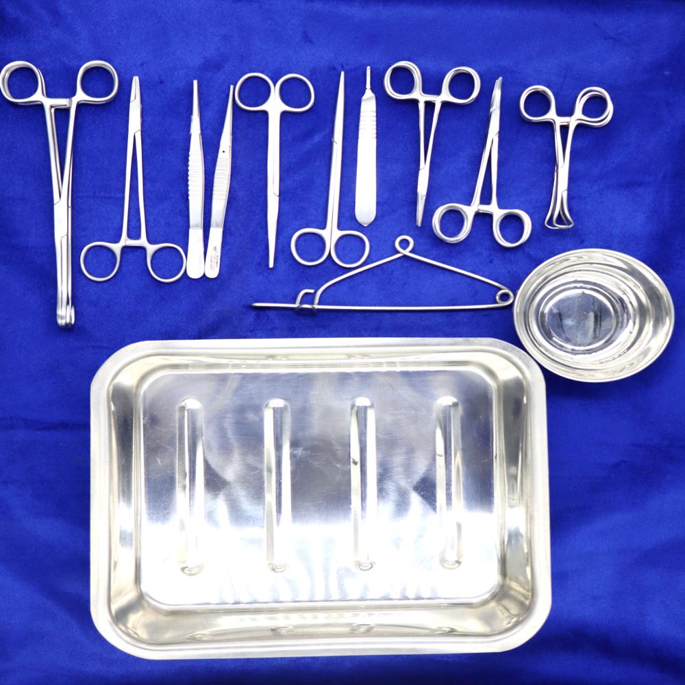 Cut Down And Venous Access Set - Material: Steel