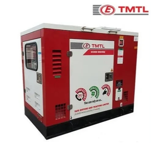 5 Kva Eicher Air Cooled Diesel Generator - Color: Red