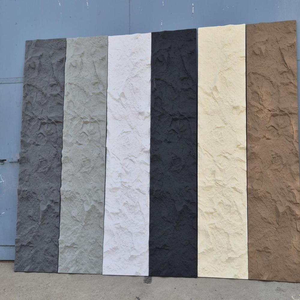 PU Stone Decorative Panels Stylish Wall & Ceiling Finishes 2ft x 9.5ft Modern Design Easy to Install, Realistic Texture