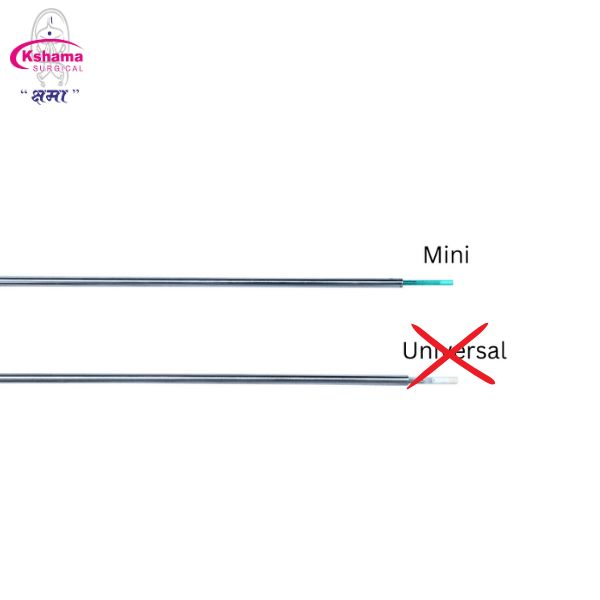 Artificial Insemination Gun Mini French Lock Use Only Mini Straw (ai Gun) (Pack Of 1 Pc) With Outer Pack Container Reusable