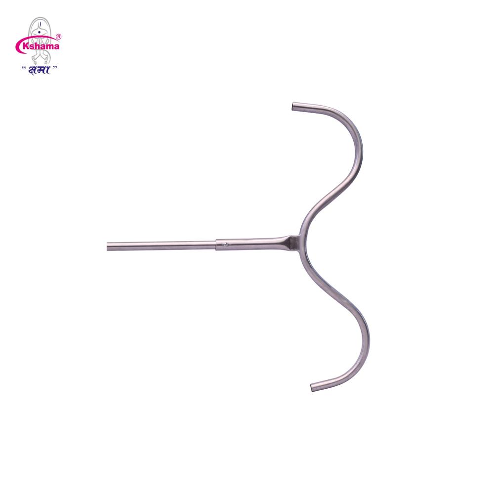 Silver Ss Dipping Fork For Sheep Size: 88 Cm - Dimension (L*w*h): 34 Inch (In)