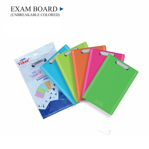 Unbreakable Colored Exam Board
