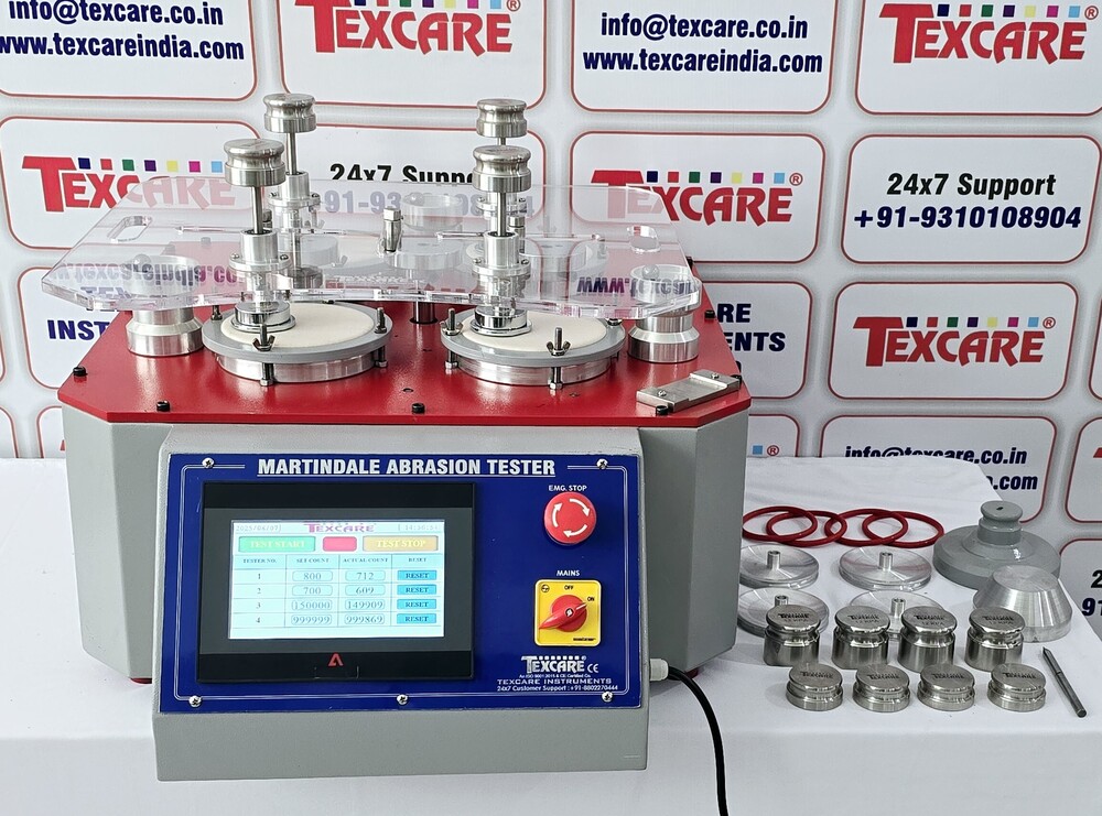 Martindale Abrasion Cum Pilling Tester