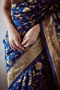 PURE GOLD ZARI SAREE