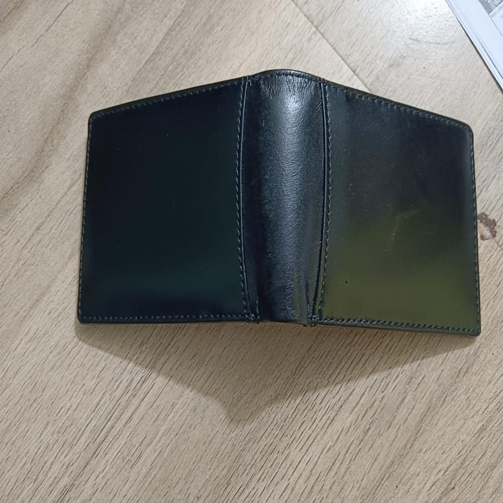 Leather Wallet - Color: Dark Brown