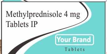 Methyalprednisone 4 MG  Tablets