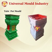 Tulsi Pot Mould - Color: Red