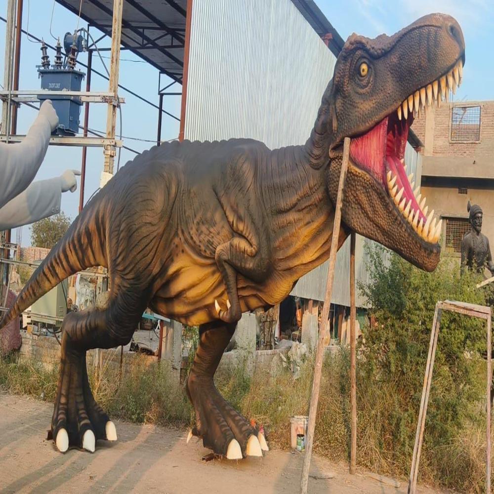 Fiber Dinosaur Statue - Color: Original