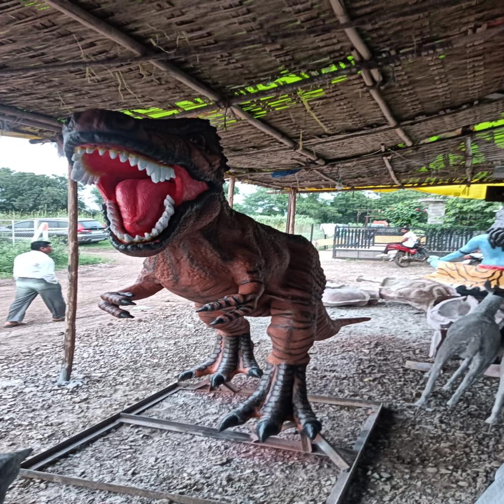 Frp Dinosaur Statue