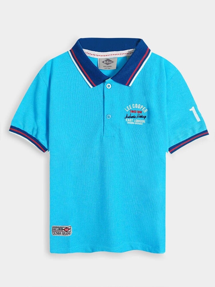 Baby Boys Printed n Applique Polos Mixed