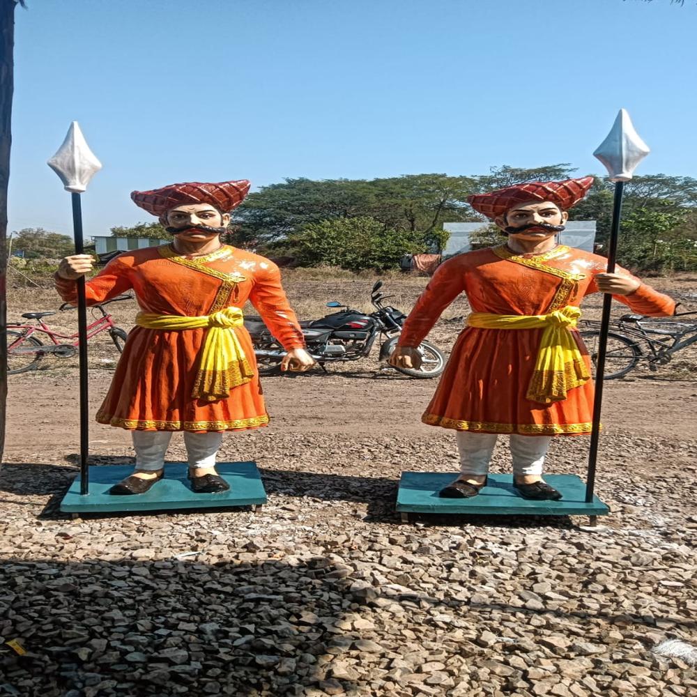 Fiber Mavla Statue