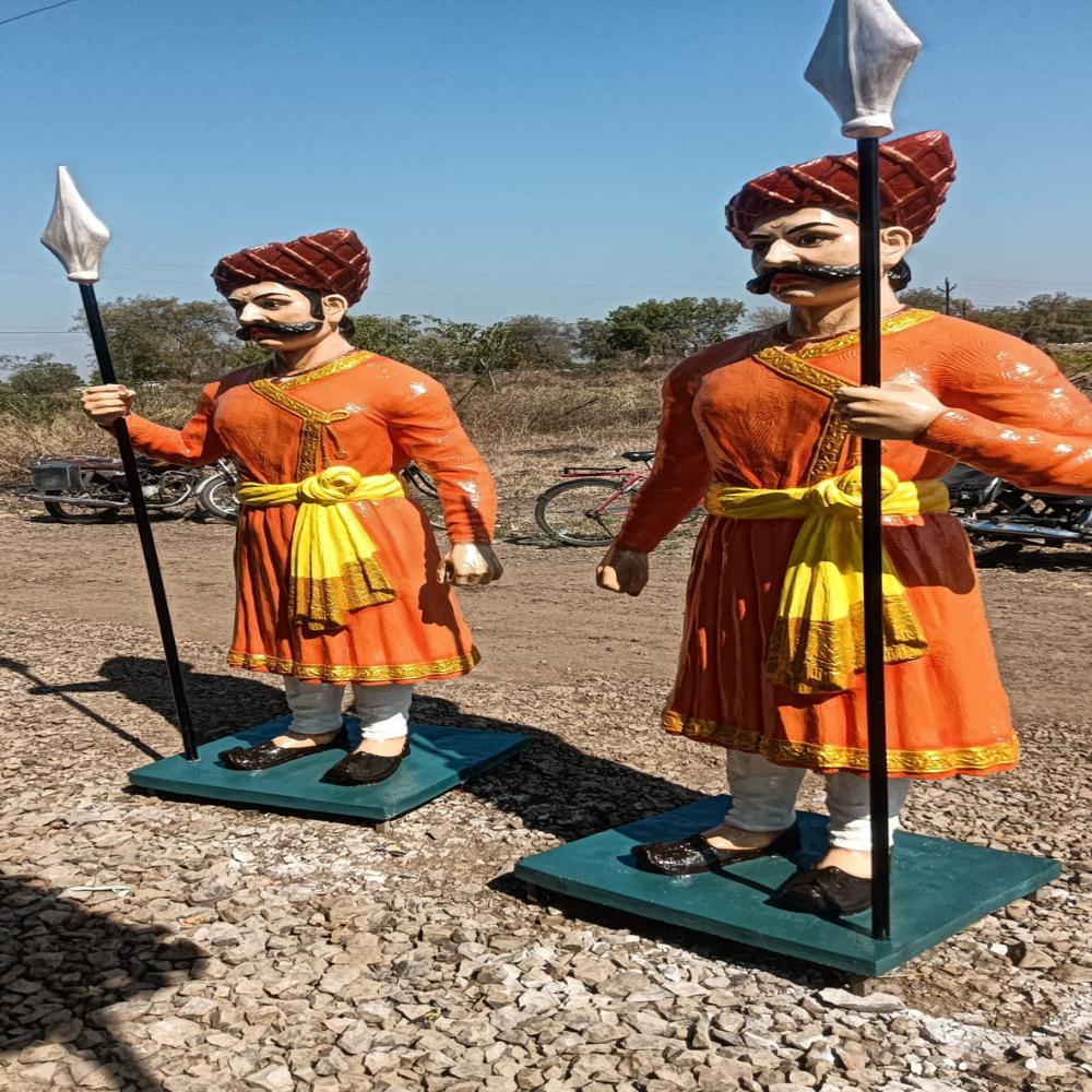 Fiber Mavla Statue