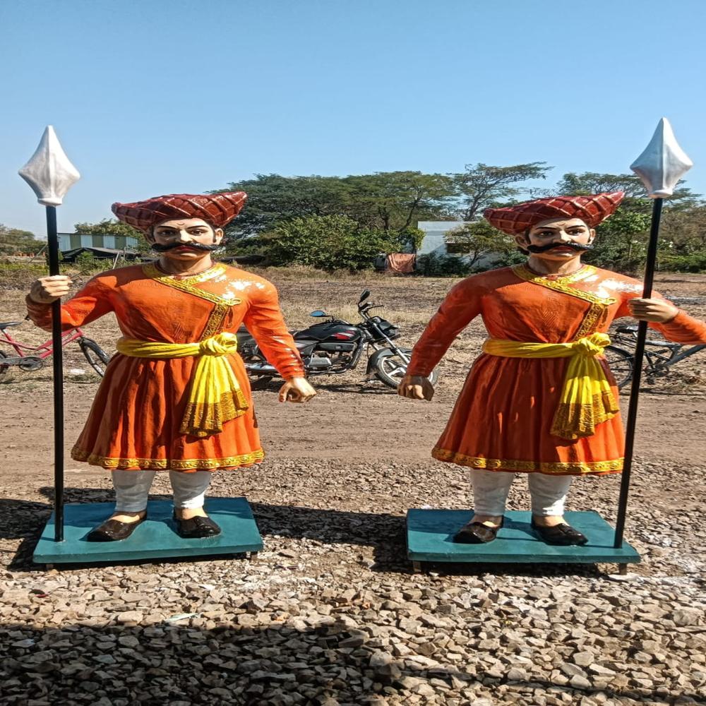 Fiber Mavla Statue