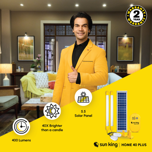 Solar Home Lights - Durable Outdoor-grade Design | Energy-efficient Solar Cells, Weather-resistant Finish, Bright Led Illumination