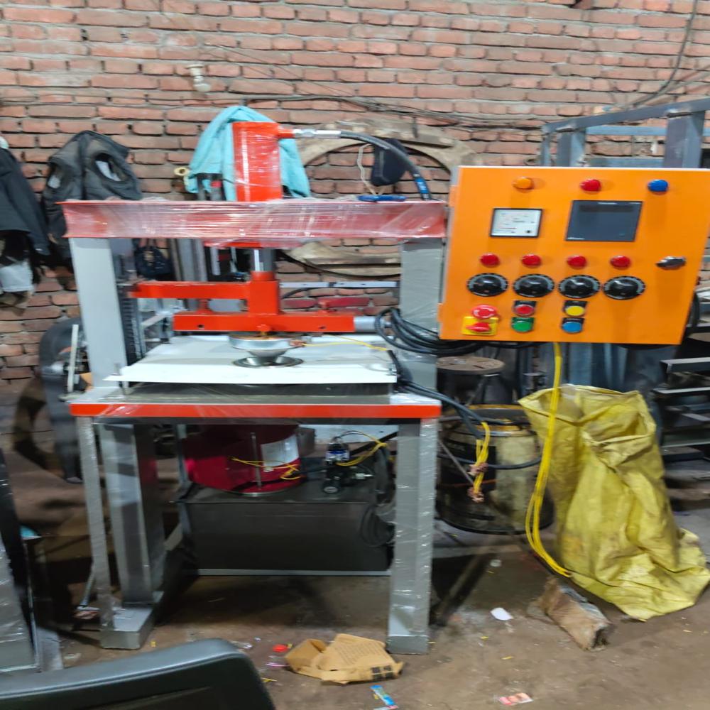 Hydraulic Plate Making Machine - Color: Red