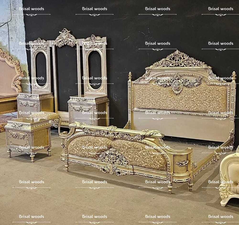 Deep Carved Bedroom Set - Design: Antique