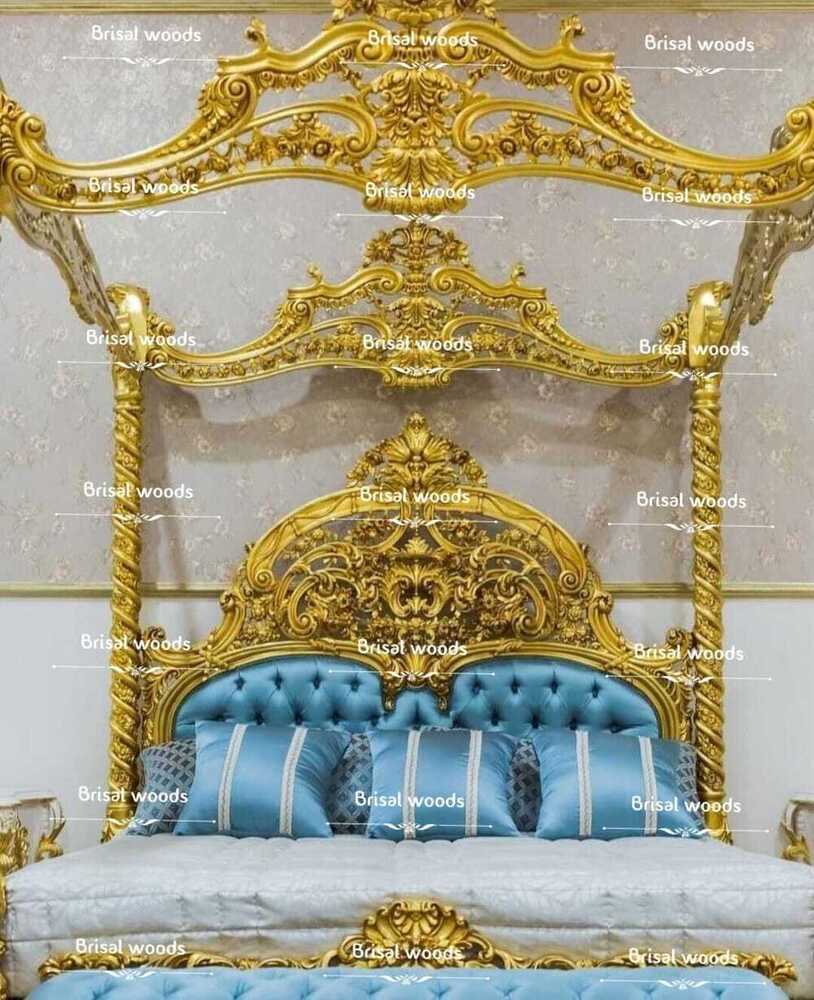 Royal Bedroom Set - Color: Golden