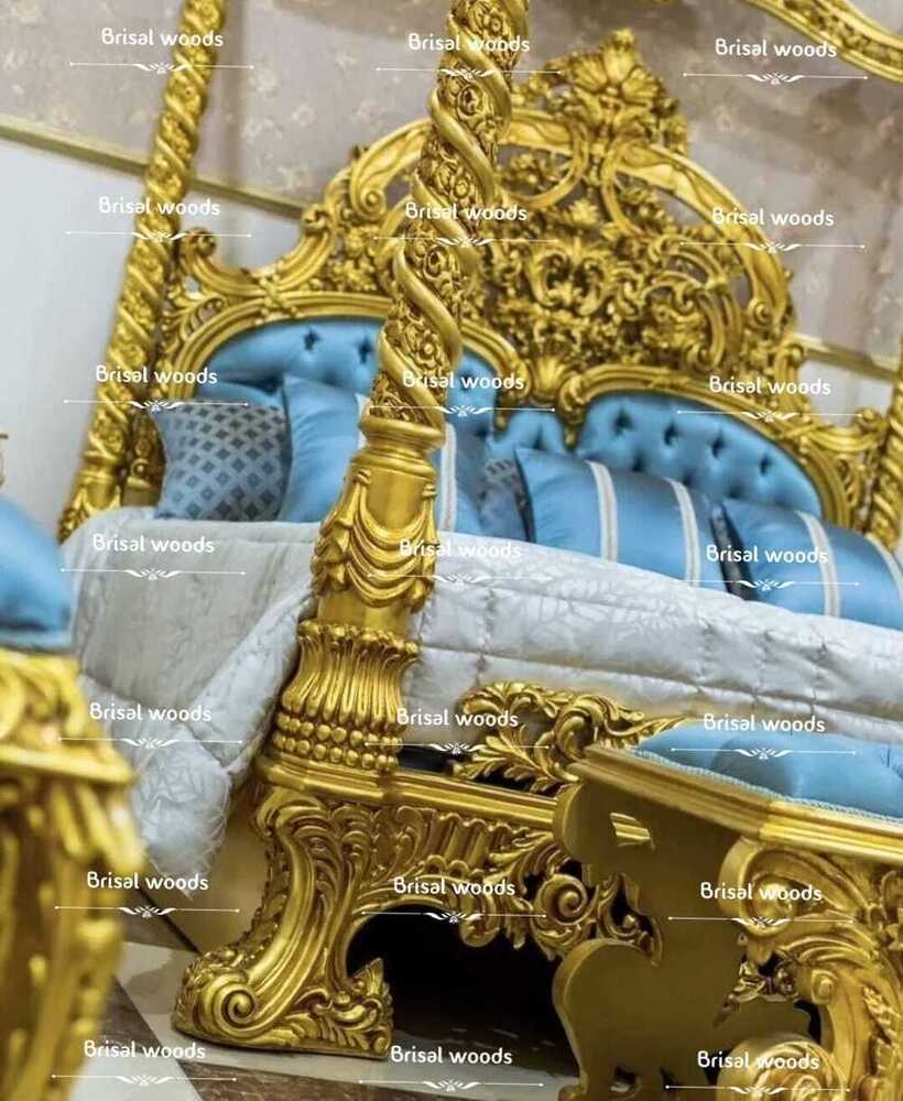 Royal Bedroom Set - Color: Golden