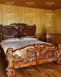 Royal Handicraft Carved Bed