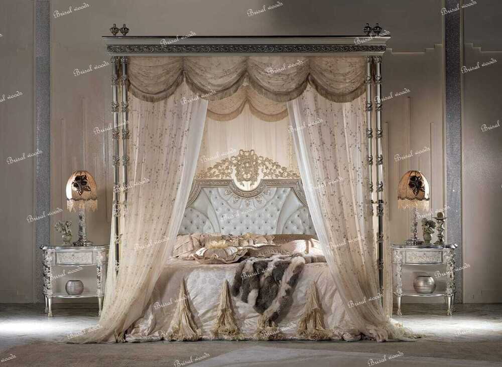 Ultra Premium Bedroom Set - Color: White
