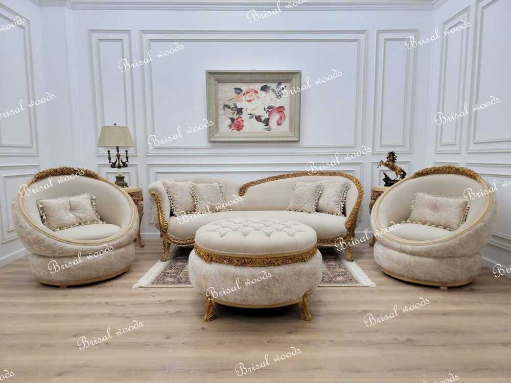 Sleak Carved Sofa Set - Application: Home