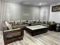 L Shape Sofa Set With Center Table