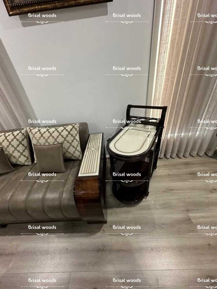 L Shape Sofa Set With Center Table - Color: Different Available