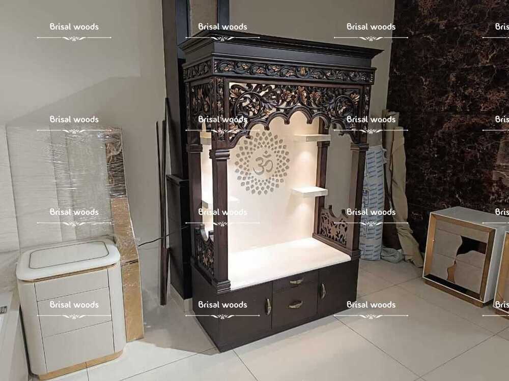 Hand Curved Temple - Color: Brown