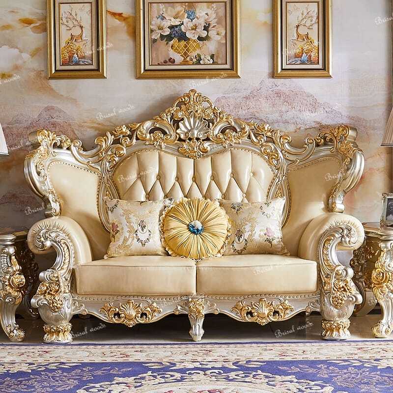 Super Luxury Sofa Set - Application: Teak Wood