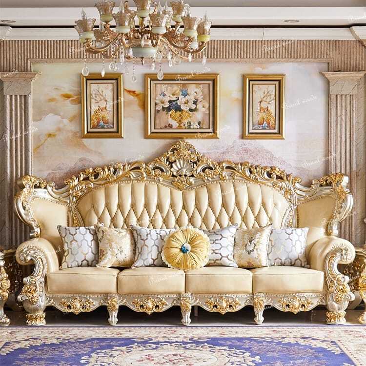 Super Luxury Sofa Set - Application: Teak Wood