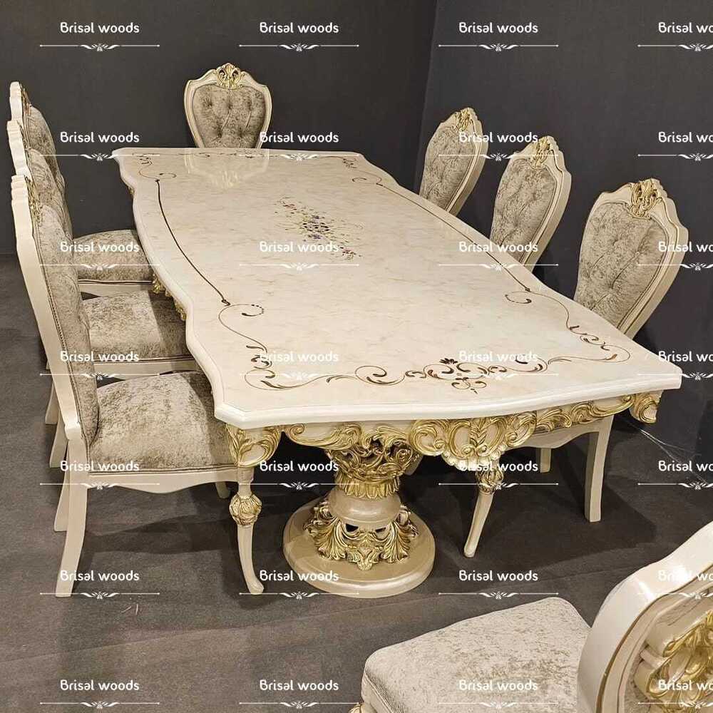 8 Seater Ultra Luxury Dining Table - Application: Home