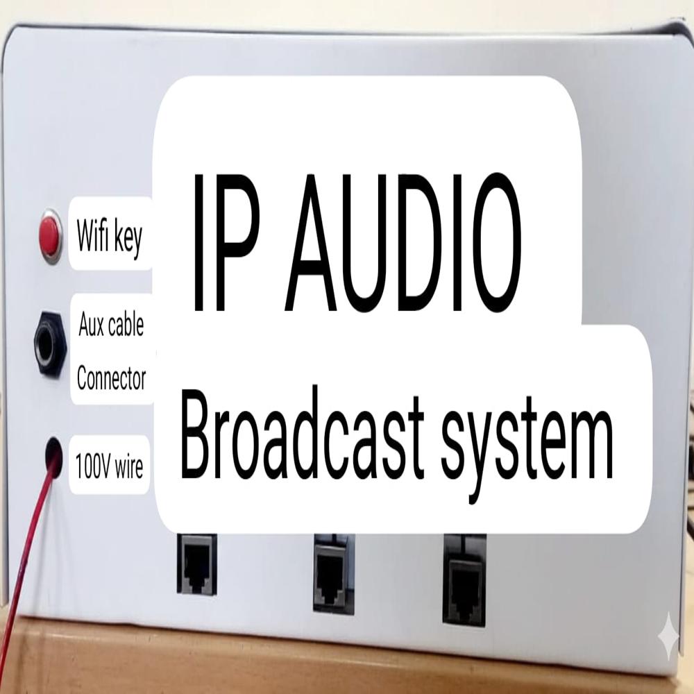 Ip Audio Broadcast System - Dimension (L*w*h): 28x33x12 Centimeter (Cm)