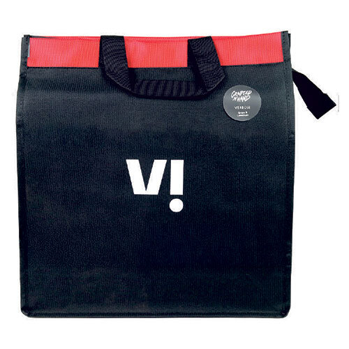 Vi  Matte C-Type Polyester Bags - Color: Black