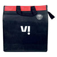 Vi  Matte C-type Polyester Bags - Color: Black