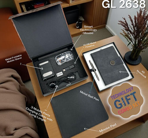 Gl 2638 Technology Gift Combo Set - Color: Black