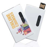 DC 02 Metal Visiting Card Pen Drive