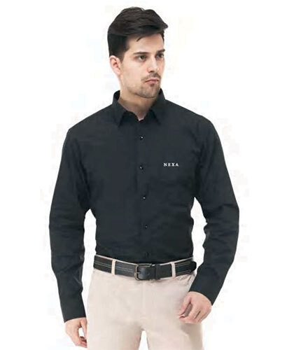 Nexa Premium Poly Cotton Shirt - Color: Black