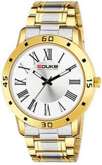 Roman Dial Wrist Watch - Color: Golden