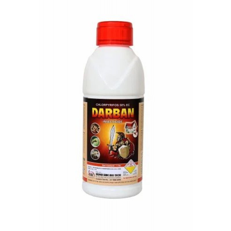 Darban Chlorpyrifos 50% EC एक प्रभावी कीटनाशक है जो विशेष रूप से कृषि में कीटों और बीमारियों से सुरक्षा के लिए उपयोग किया जाता है। इसका उपयोग फसलों की पैदावार को बढ़ाने और कीट-संबंधित हानि को कम करने के लिए किया जाता है।