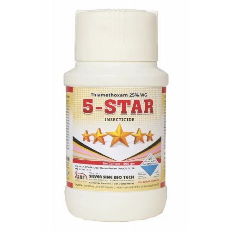 5 Star Thiamethoxam 25% Wg - Application: Pest Control