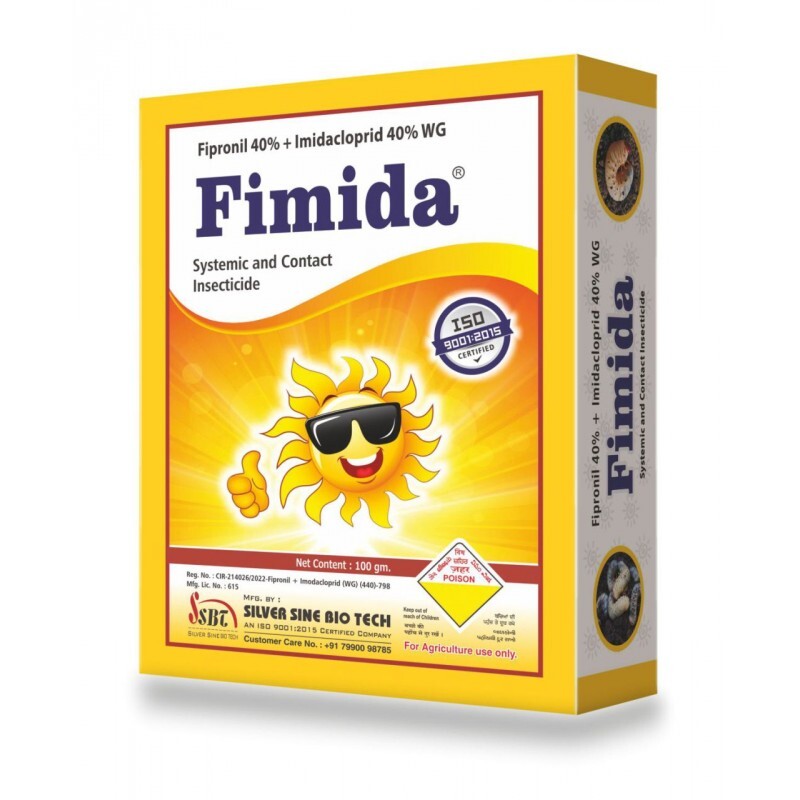 Fimida Fipronil 40% + Imidacloprid 40% Wg - Application: Agriculture